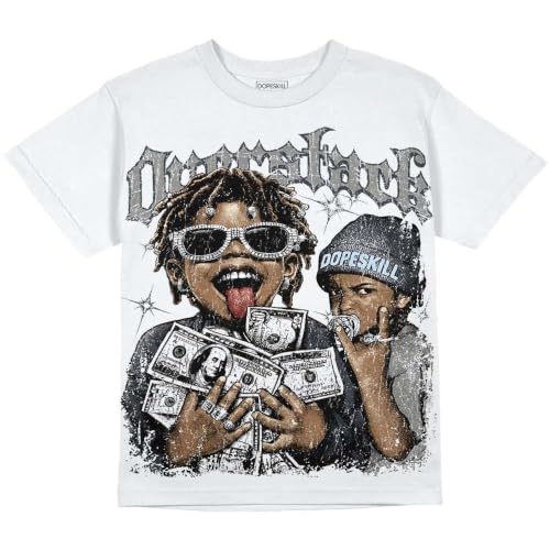 Image of DopeSkill Graphic Tee Streetwear Hypebeast Hip Hop Unisex Premium T-Shirt Sneaker Colour Matching Shirts Gift for Sneakerhead