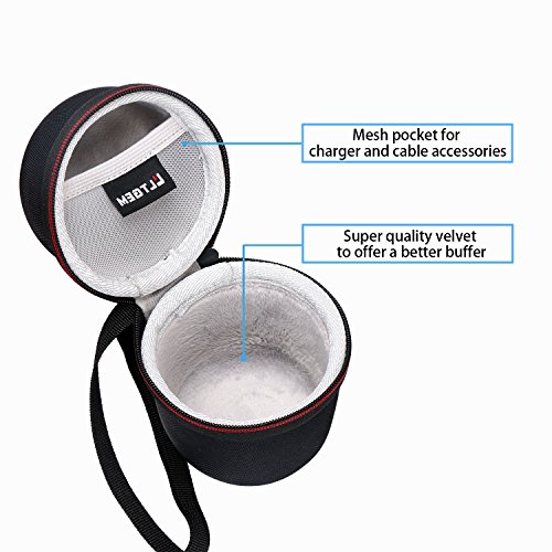 Image of LTGEM LTGEM Hard Case Compatible with Sony XB10 / Anker SoundCore Mini & Mini 2 Portable Wireless Speaker. | Hard Carrying Travel Case for Sony SRS-XB100 /SRSXB13 Wireless Bluetooth Portable Lightweight Speaker