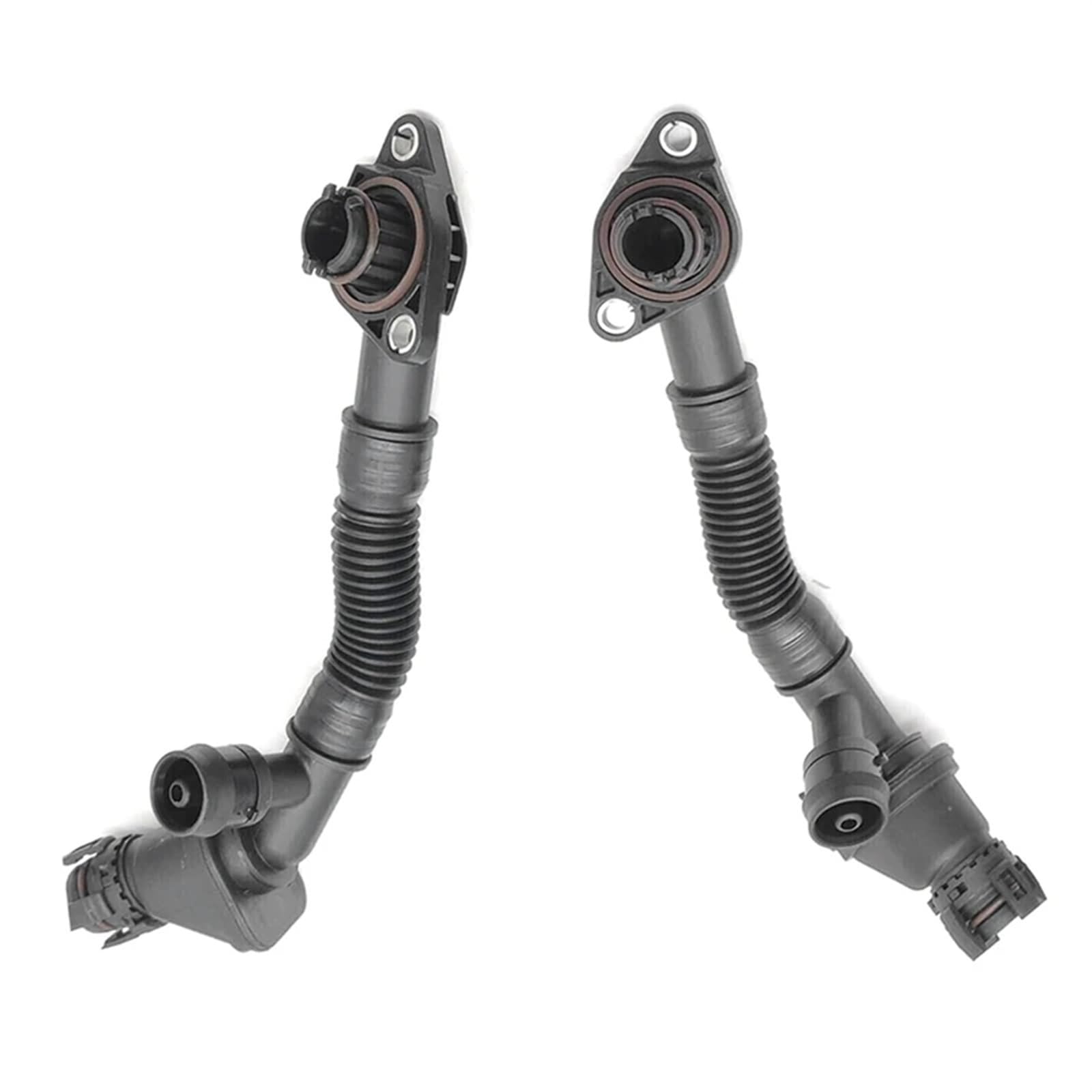 Compatible avec 750Li 2009 2010 2010 11157646087 11157646086 Tuyaux De Ventilation De Carter De Moteur De Voiture Gauche/Droite, Pièces Automobiles Moteur Carter Tuyau
