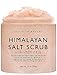 Brooklyn Botany Himalayan Salt and Himalayan Salt & Stem Cell Body Scrub Set – Exfoliating & Moisturizing Face, Body, Hand & Foot Scrubs – 2 x 10 oz
