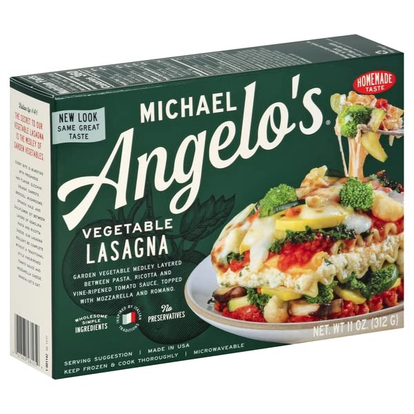 Michael Angelo's Vegetable Lasagna Entrée 12oz