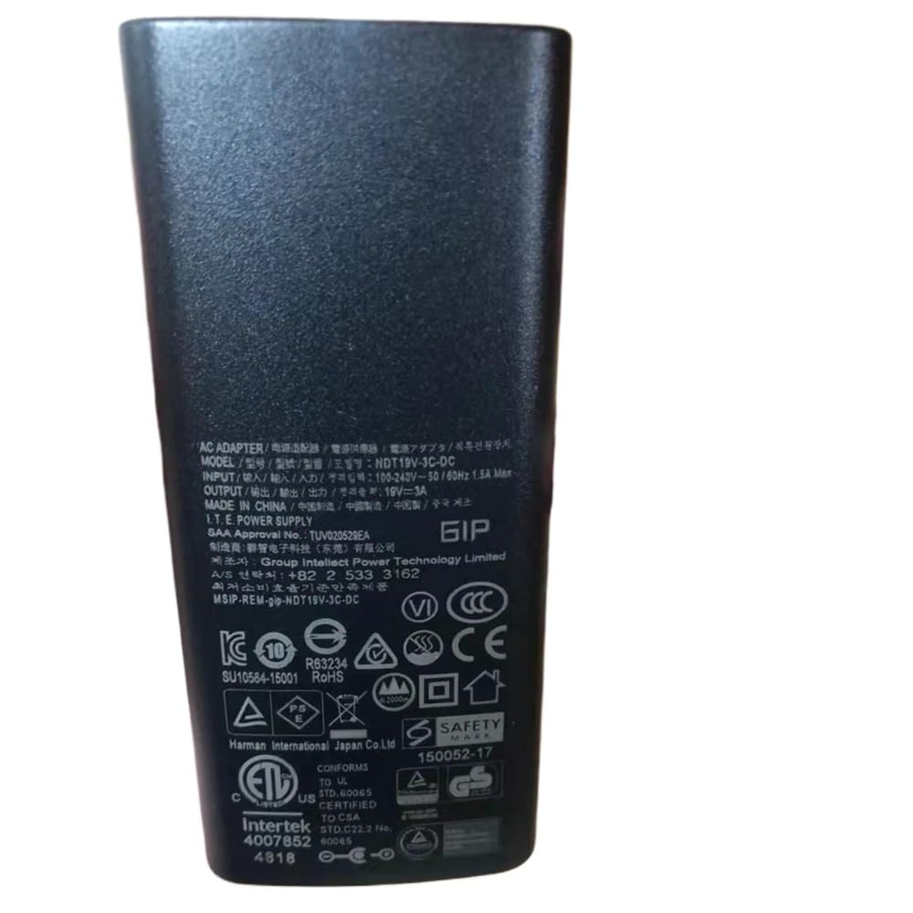 Cargador JBL Xtreme 19V NSA60ED-190300 con cable AU para altavoz