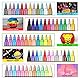 Efimeso 60 Farben Acrylstifte für Steine Wasserfest, Acrylstifte Wasserfest für Holz, Keramik, Glas, Metall, Stoff, 0,7 mm Acrylmarker Multimarker Steine zum Bemalen
