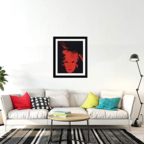 Image of Tallenge - Set of 10 Andy Warhol - Small Poster Paper - Framed (Paper,12 x 17 inches, Multicolour)