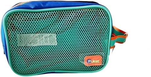 PUKET - Necessaire Infantil Puket Média Color Block Menino Azul