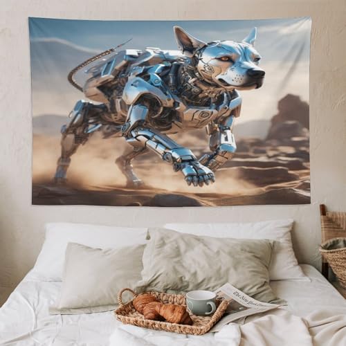 Tenture murale suspendue avec impression 3D de grand format 150x230cm