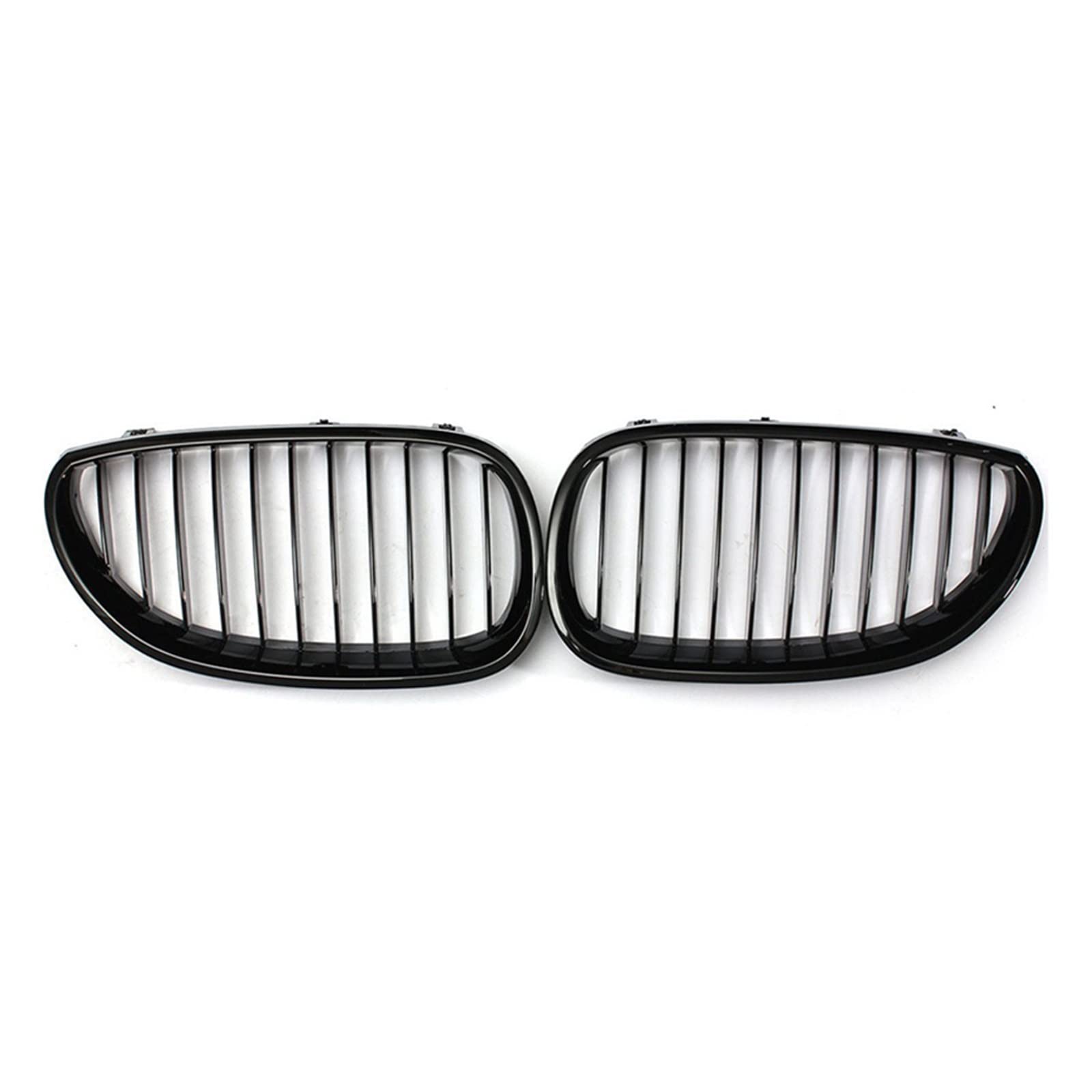 Parachoques delantero rejilla tipo riñón negro brillo para M5 528i E60 E61 5