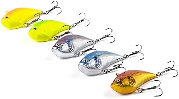 トップウォーター ルアー 8個セット ライアン　マリノ　魚じゃらし工房　バブルス Amazon.co.jp: 釣り【Blue Ocean】バイブレーション ルアーセット 55mm