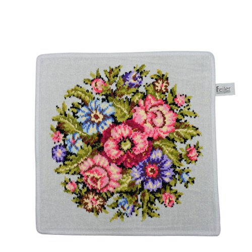 �m�t�F�C���[�n FEILER �^�I���n���J�`30cm x 30cm �r�G���i �O���[ [���s�A���i]