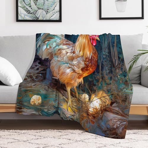 Couvertures en coq flannel douce plaid lit canape voyage