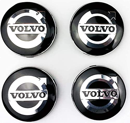 Naafdop 4 Stuks 60 MM Voor Volvo V40 V60 V90 S60 S40 V70 XC70 XC60 XC90 Auto Wiel Center Naafdop Auto Styling Velgen Cover Badge Embleem Sticker Wielnaafdoppen