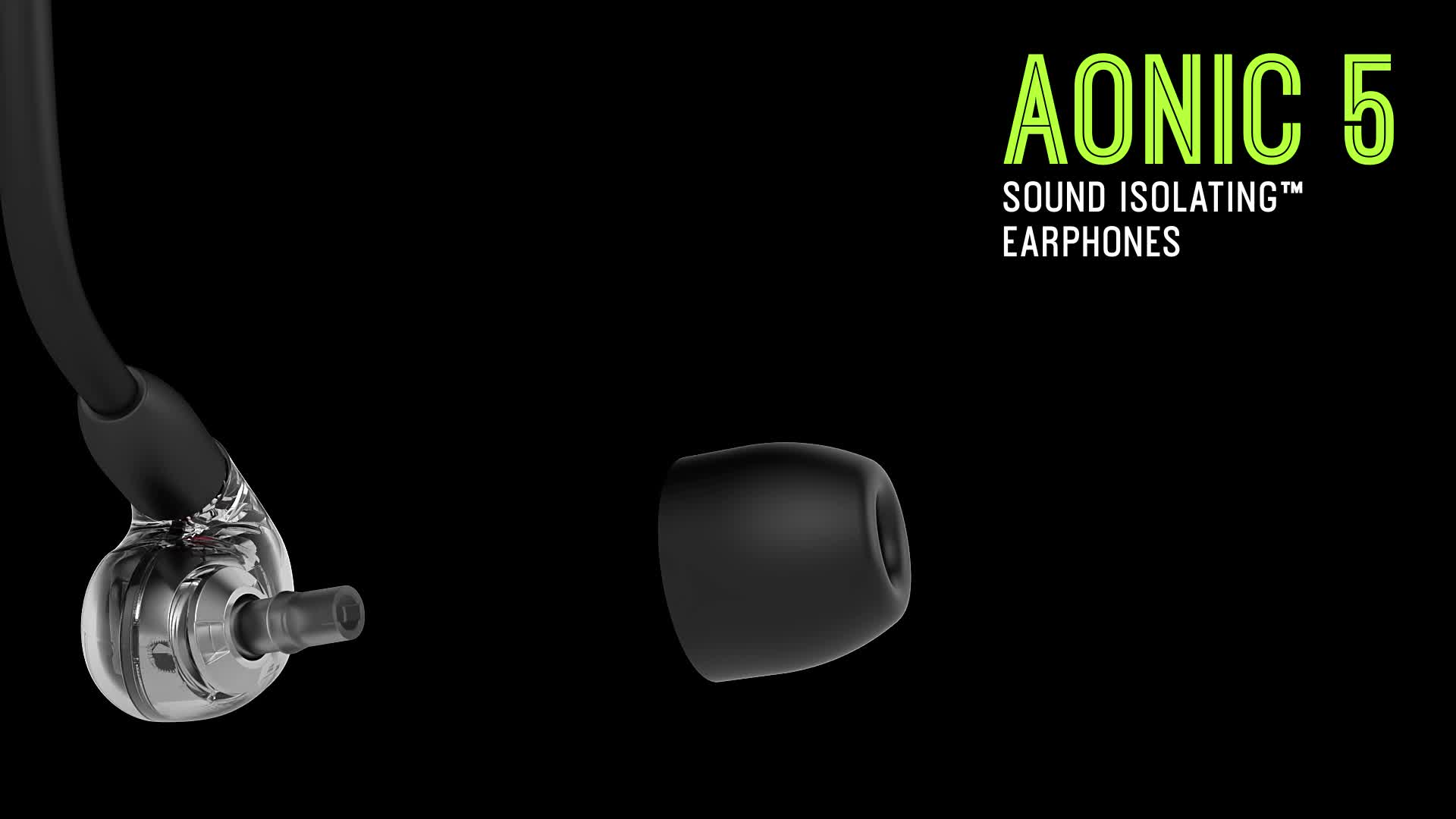 Shure AONIC 5 Wired Sound Isolating Earbuds, High Definition Sound