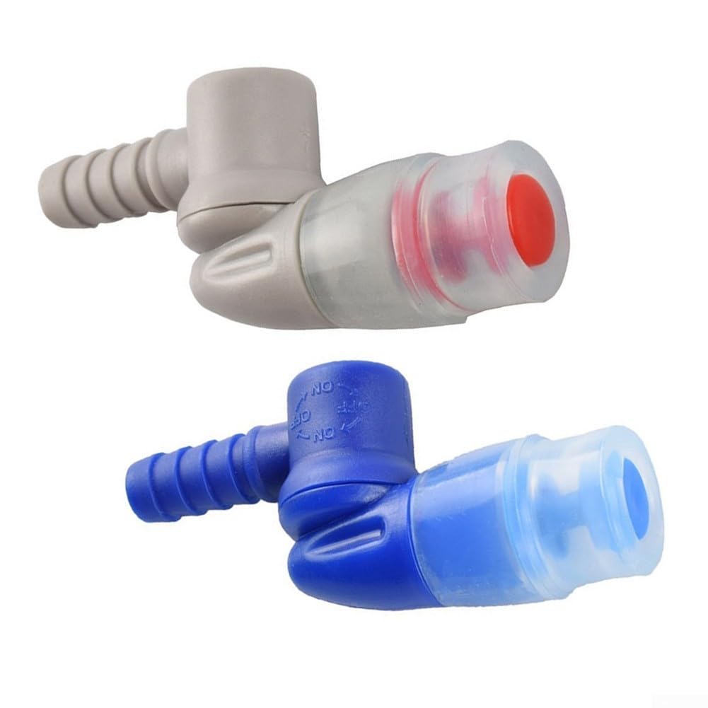 Valve de morsure pour poche d'hydratation, embout buccal de réservoir d'eau en silicone, valve de rechange pour système de poche d'hydratation (bleu)