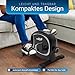 Juskys Pedaltrainer Sportivo - leiser Heimtrainer, Fitnessgerät, Senioren, Armtrainer, Beintrainer, Mini Fahrrad für Zuhause