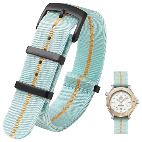 Image of Military Ballistic Nylon Watch Band Heavy Buckle 18mm 20mm 22mm 24mm Thick G10 Premium Nylon Watch Bands Smart Watch Replacement Band Strap for Men Women