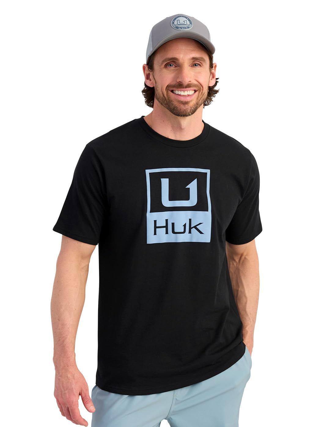 HUK Mens Performance Fishing Logo Tee, Short Sleeve T-Shirt for Men — view 41