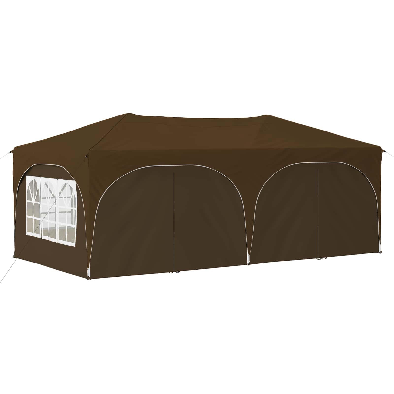 Składany namiot imprezowy 575 x 288 x 245 cm niebieski Oxford