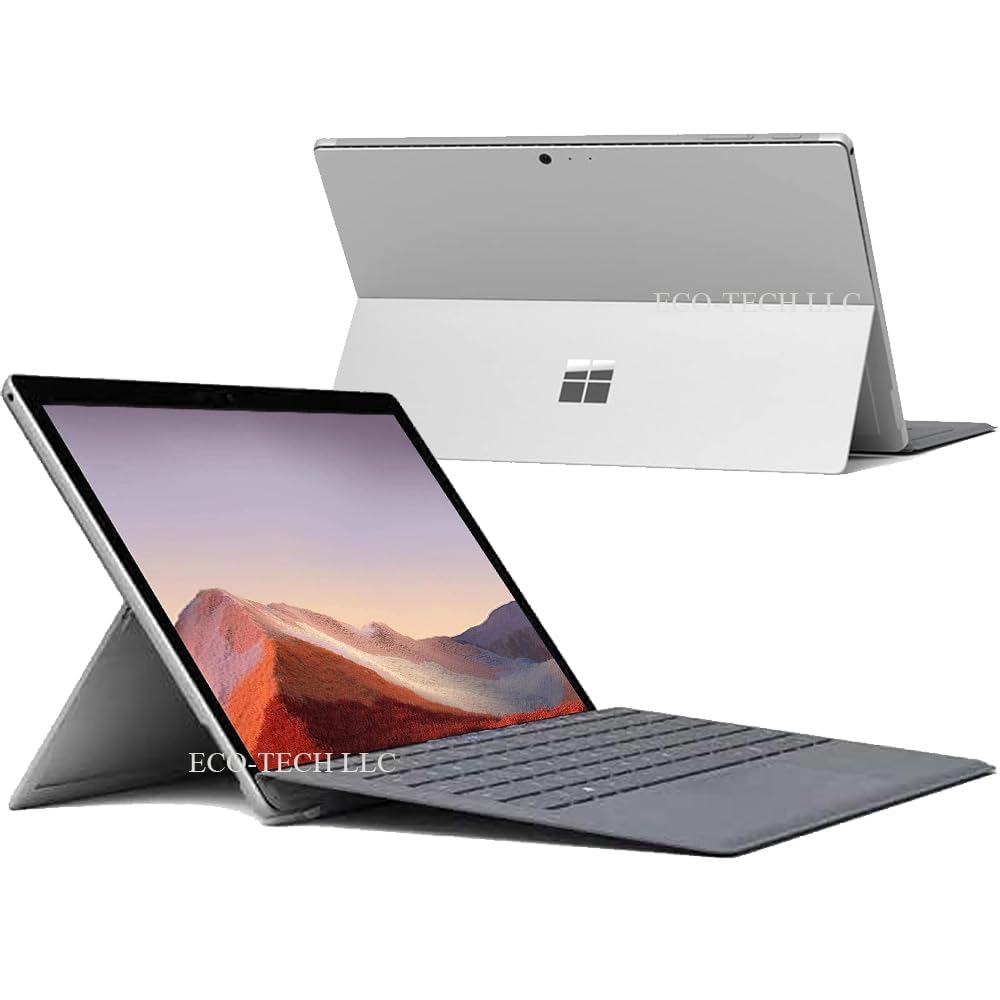 Microsoft Surface Pro 5 Tablet PC 12.3" (2736x1824) Touchscreen Surface Laptop, Core i5-7300U, 8GB RAM, 256GB SSD, USB 3.0, DisplayPort, Backlitkey Windows 10 Pro (Renewed)