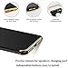 Tverghvad Matte Phone Case Compatible with iPhone X, Ultra Thin Slim Fit Flexible Soft Case with Electroplated Elegant Phone Case for iPhone X/iPhone Xs, Black Gold (5.8 inch)