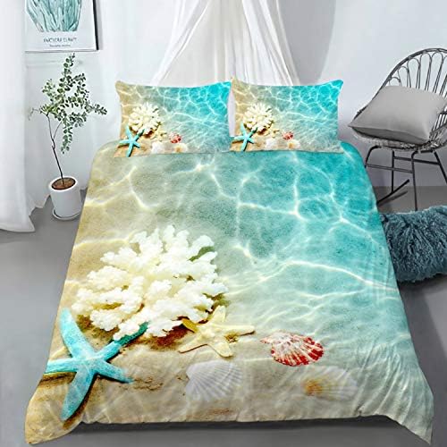 AILONEN Ocean Themed Duvet Cover 