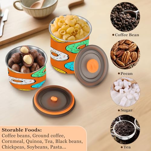 Envase de Café Hermético de Acero Inoxidable 17 oz miniatura 5
