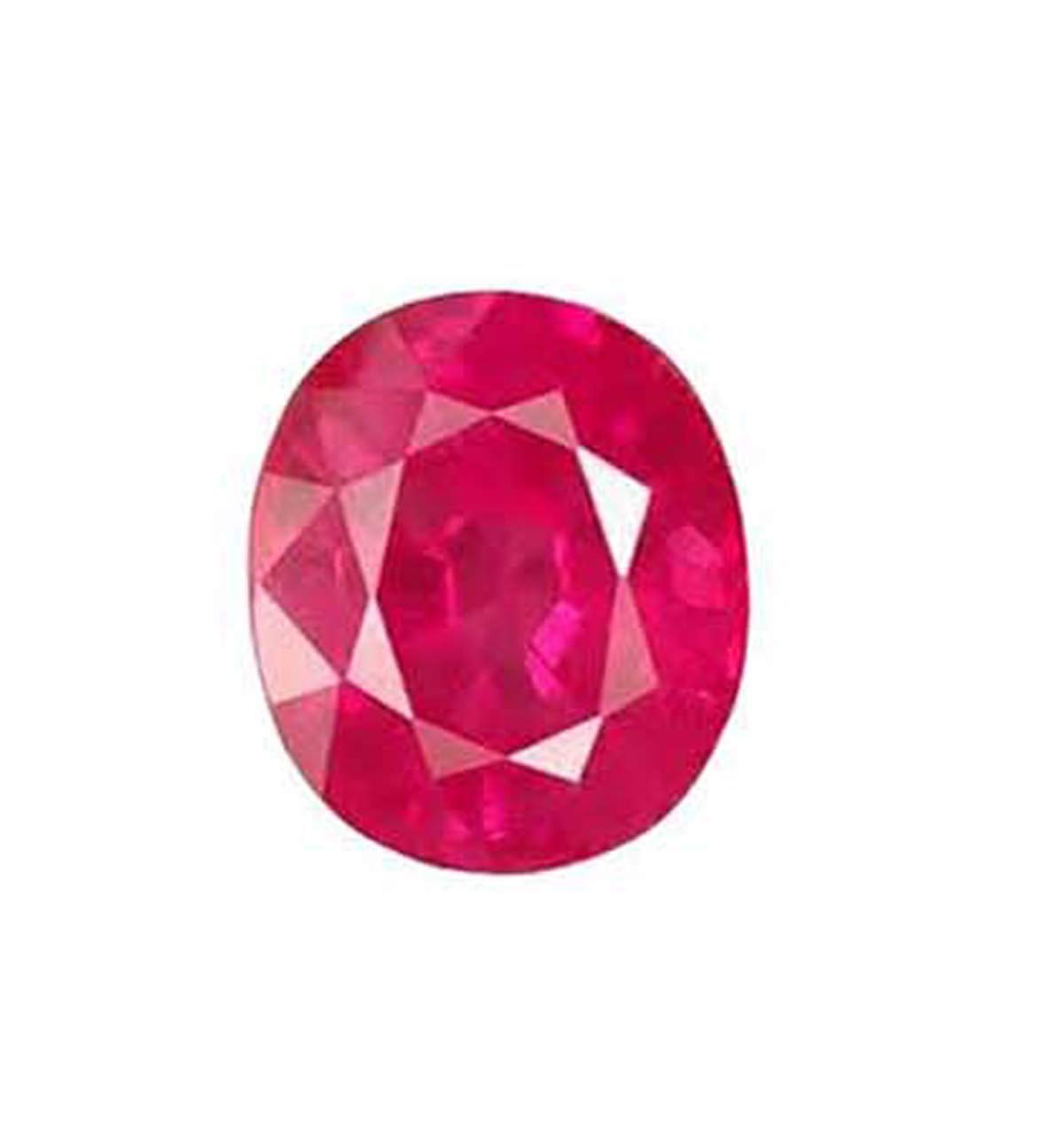 CLEAN GEMS Natural Certified Ruby (Manik) Gemstone 3.25 Ratti or 3.00 Carat to 10.25 Ratti or 9.35 Carat with Certificate