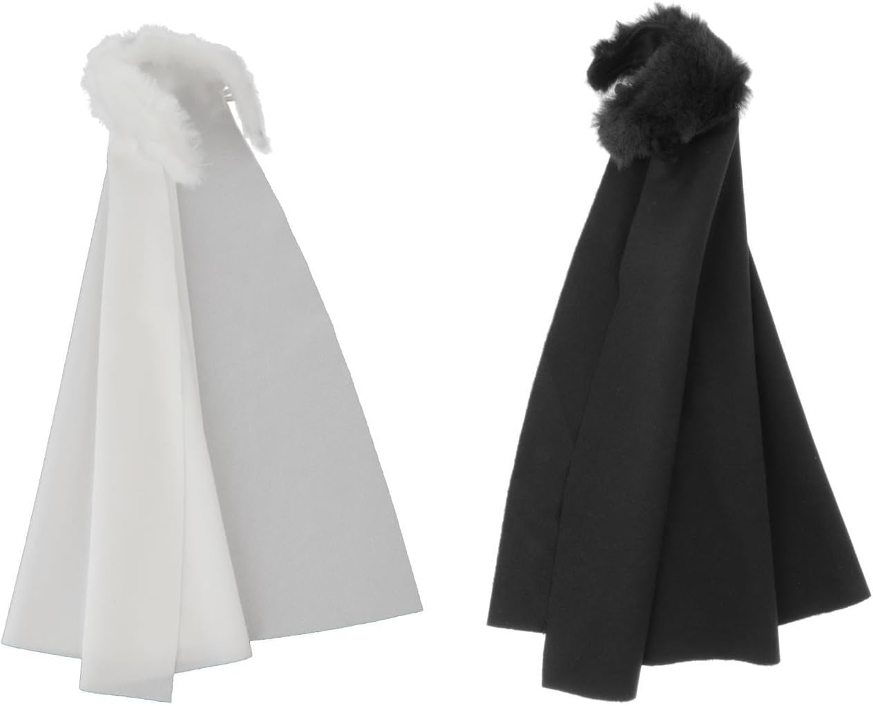 1:12 Action Figure Clothes Cape Doll Costume Accessories for 6" Body Figures Black