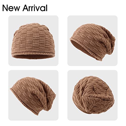Zsedrut 3PCS Cotton Baby Beanie Autumn Baby Hat Newborn Infant Toddler Beanie Knitted Kids Hats for Boys Girls 0-8Y4