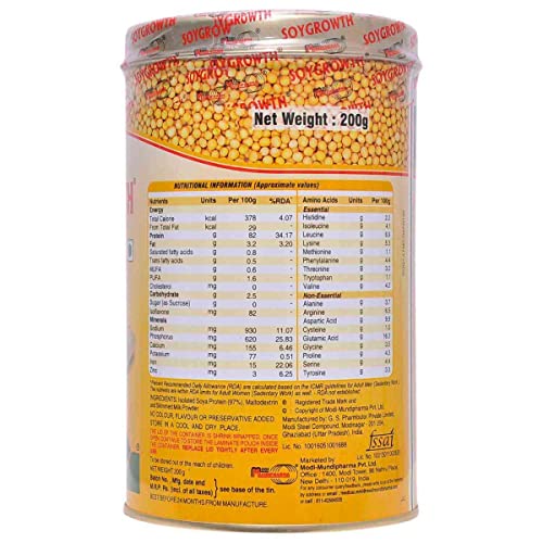 Image of Soygrowth - Pack of 200 gm Powder