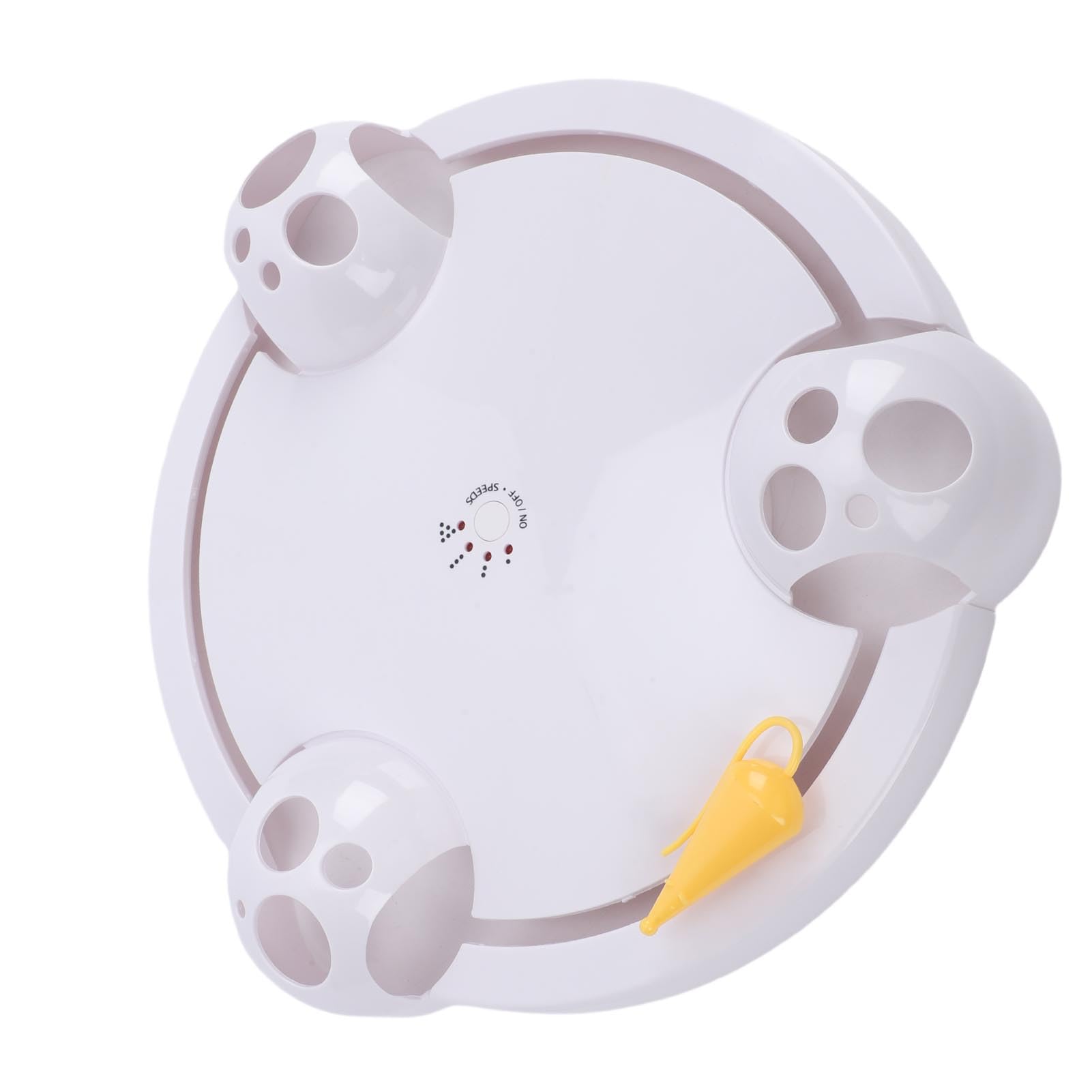 Sorandy Juguete Eléctrico Automático para Gatos, Juguete Interactivo para Mascotas, Giratorio Electrónico con Diseño Giratorio, Ideal para Gatos de Interior