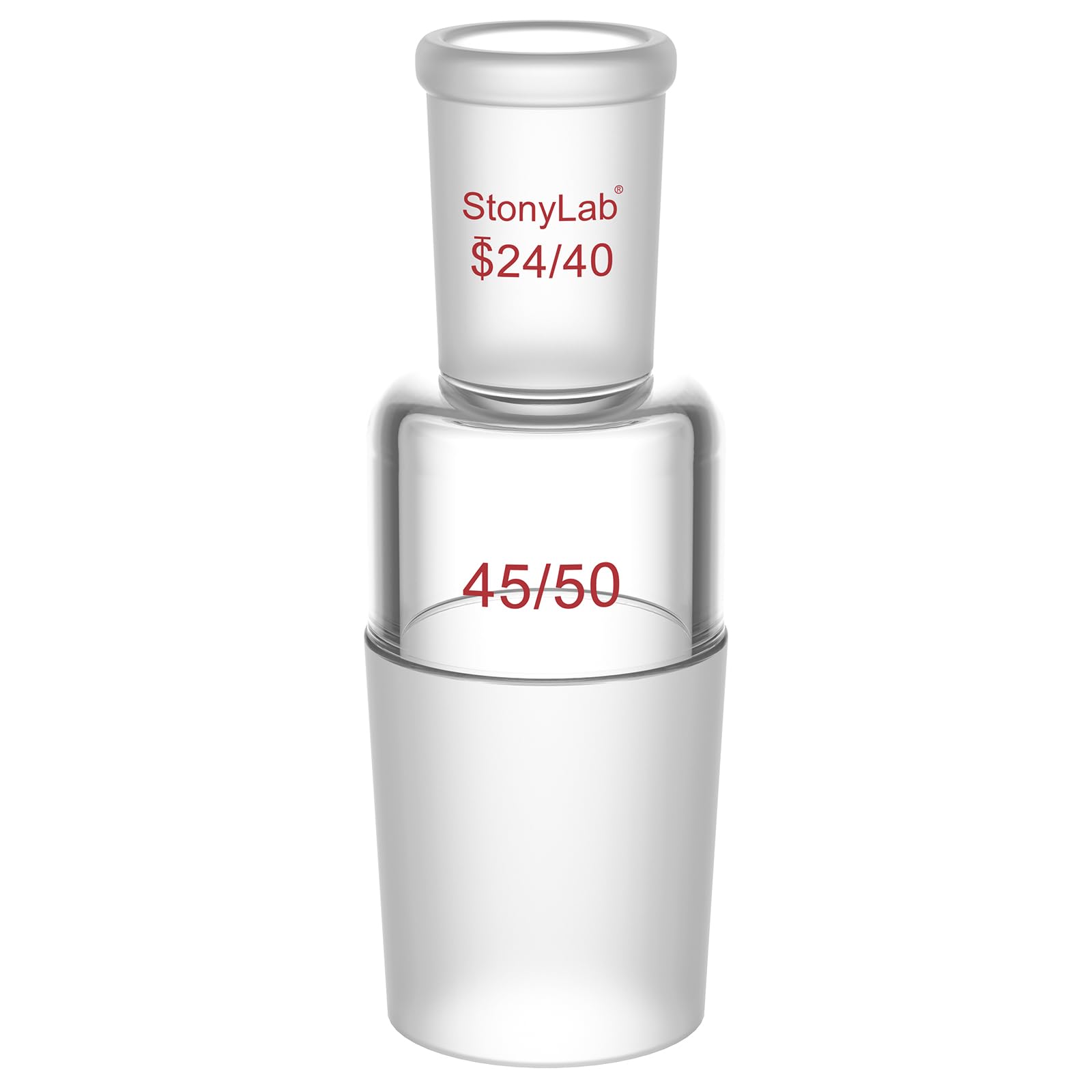 stonylab Borosilicate Glass Connecting Adapter, 19/22 Outer to 14/20 Inner Joint Reducing Connecting Adapter for Laboratory — Amazon image 8