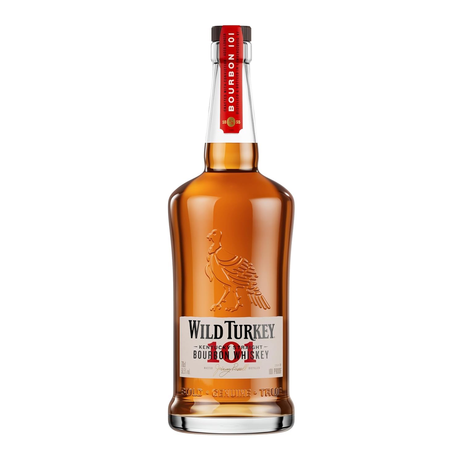 ワイルドターキー 101 Bourbon Whiskey 700ml 4本 Amazon.co.jp: ワイルドターキー 101 50.5度 正規品 700ml x 4本 [CJ