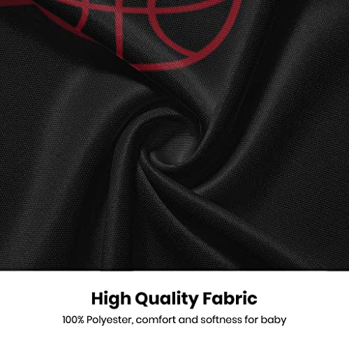 Custom Baby Bodysuit for Basketball City Name & Number Baby Clothes Fans Gifts for Boy Girl4