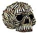 Ebros World War Ammo Bullet Shell Casings Skull Statue 6.5'Long Metalgear Hardcore Wardogs Skeleton Head Figurine for Halloween Day of The Dead Ossuary Macabre Collectible