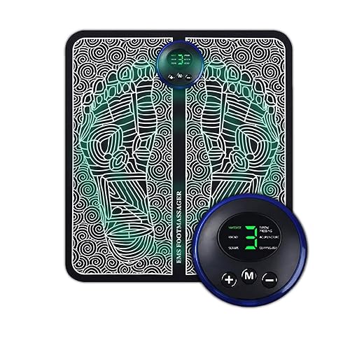 EMS Foot Massager - Electric EMS Feet Massager for Pain & Circulation