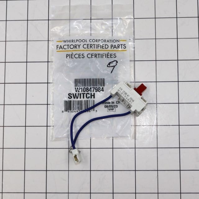 Whirlpool Dryer Belt Switch W10847984