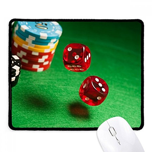 Mousepad de juego con diseño de tabla verde y bordes cosidos para renovar tu oficina