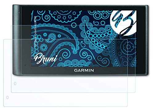 Bruni Screen Protector Compatible with Garmin nüviCam LMTHD Protector Film, Crystal Clear Protective Film (2X)