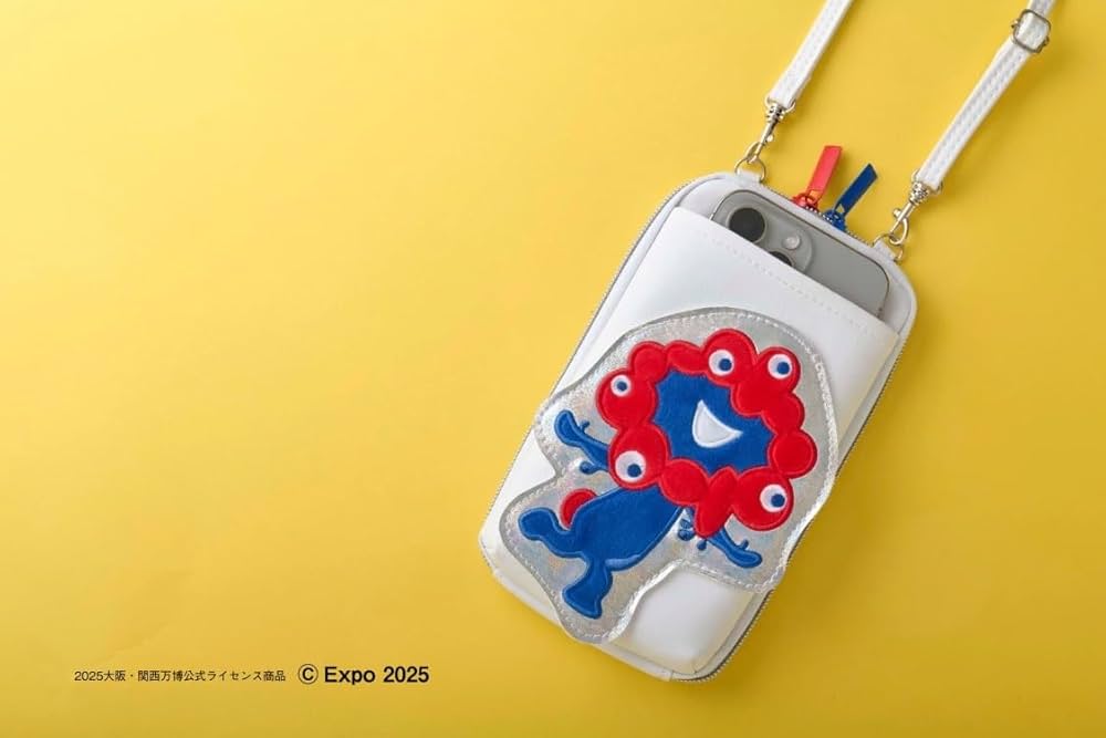 ミャクミャク ショルダー ミャクミャク ポシェット ポーチ 大阪万博EXPO Amazon.co.jp: 大阪・関西万博公式キャラクター ミャクミャク