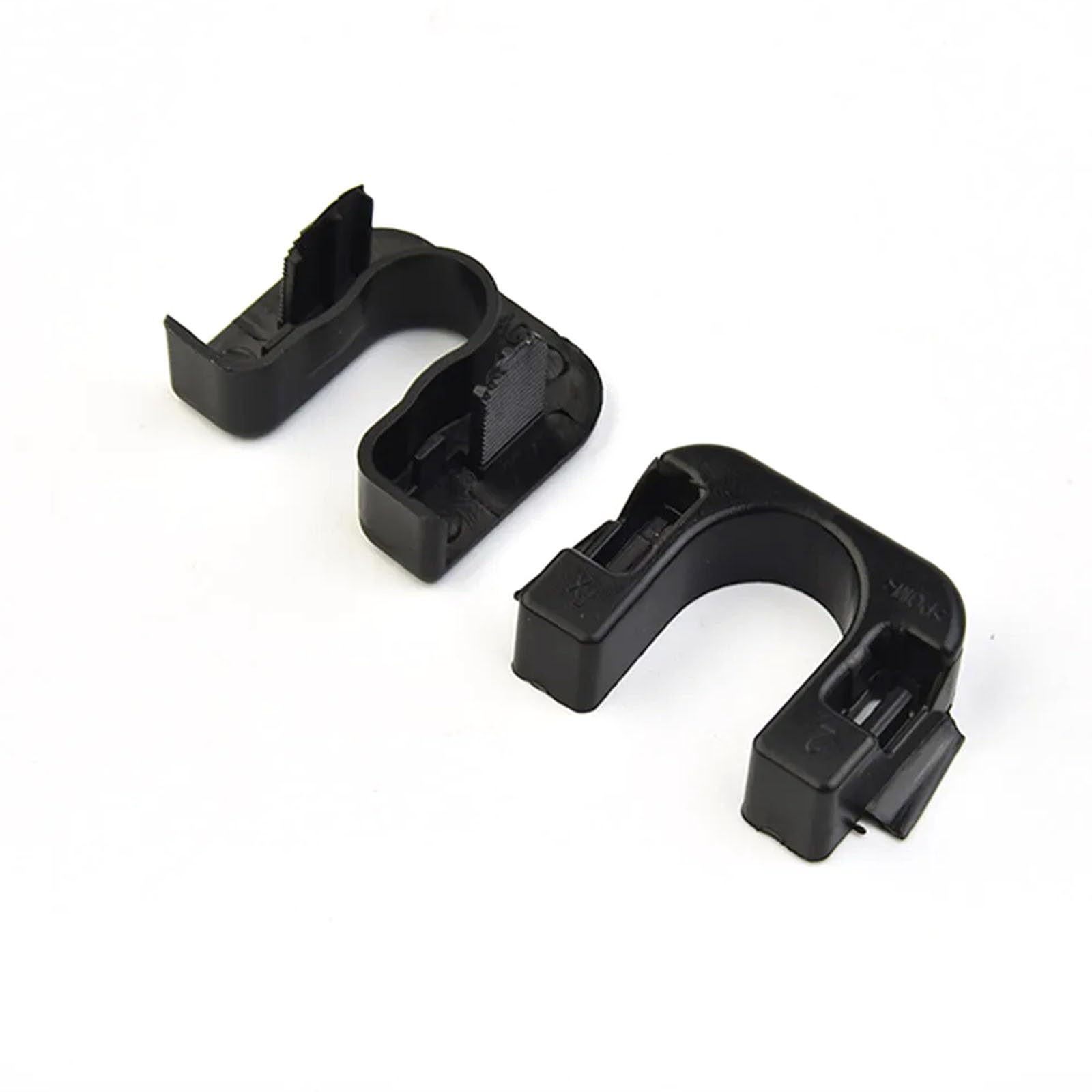 2 Paires Supports D'étagère Arrière, Clips pour étagère à Colis, Arrière Parcelle Étagère Fixation Compatibles avec F ord Fiesta Focus B-Max C-Max C3 DS3 Qashqai J10 1539663 8795EN