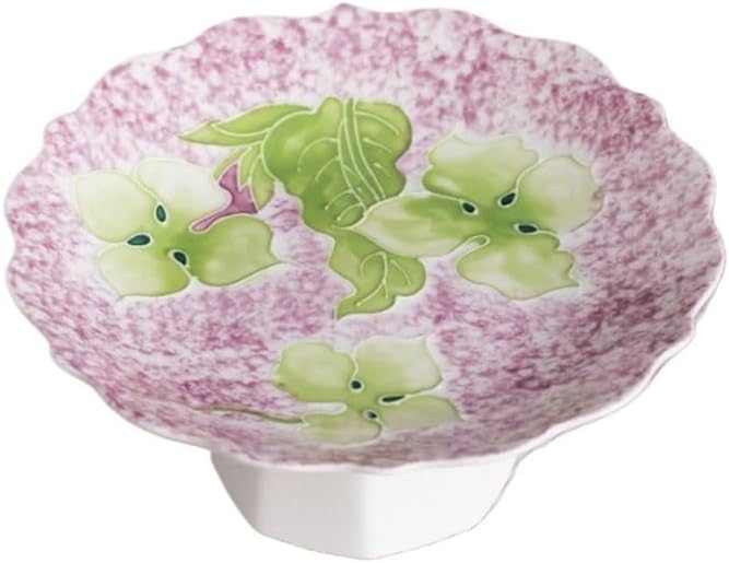 Afternoon Tea Snacks High Footed Snack Plates Ceramic Fruit Plate