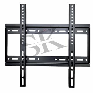 CEUTA Universal Fixed Wall Mount Bracket Fit Most for 26-60 Inches VESA from 100mmx100mm to 400mmx400mm Support Upto 50Kgs/110lbs for Monitor/LCD/OLED/QLED/LED/Plasma