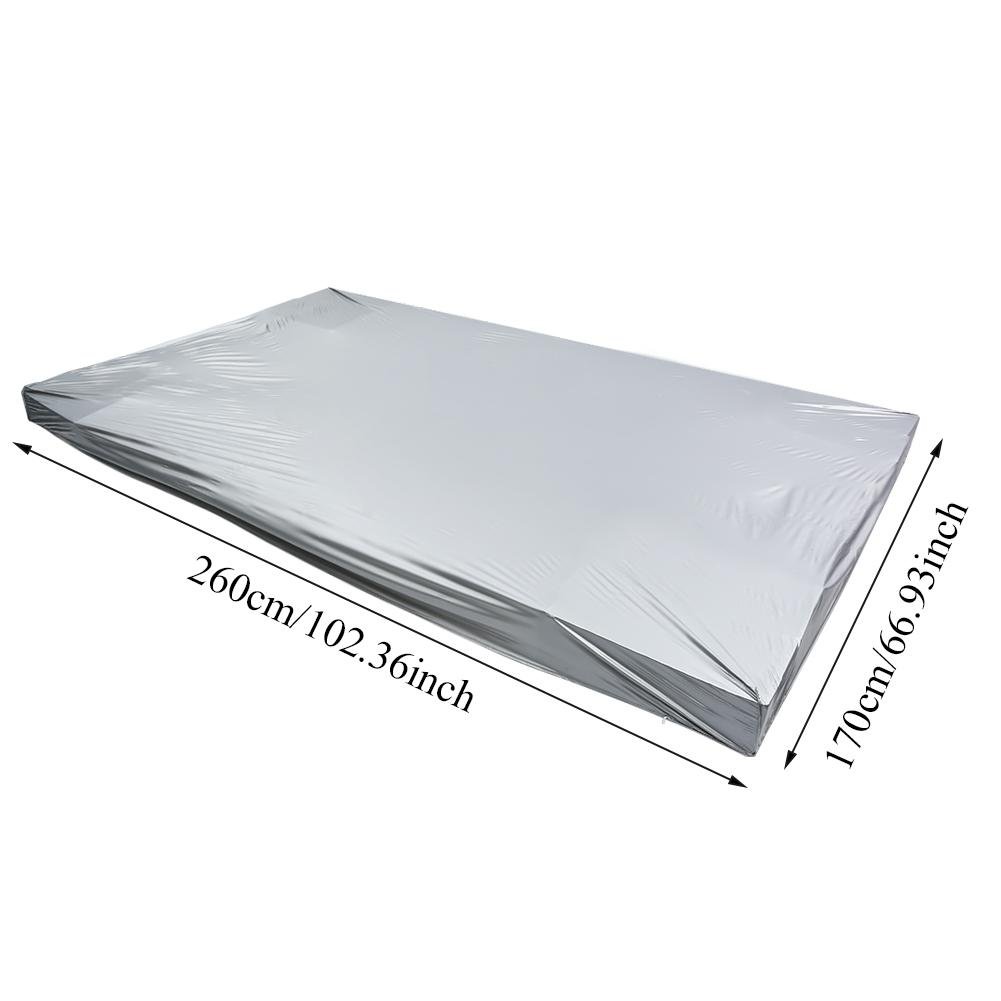 Greensen Copertura per Tavolo da Biliardo, Coperture per Stoffa per Tavolo da Biliardo, Antipolvere, Impermeabile, per Tavolo da Biliardo, Copertura per Biliardo in Tessuto in PVC 260 x 170 cm