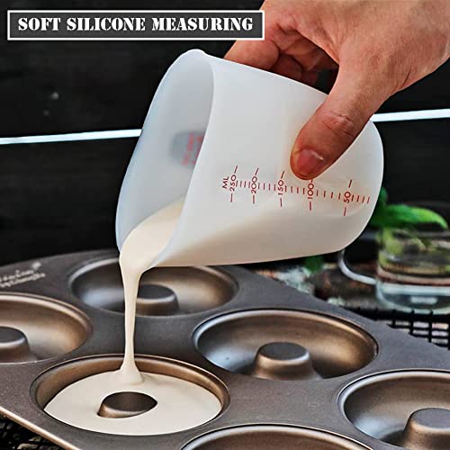 Vaso medidor de silicona flexible 250 ml AKOAK miniatura 6
