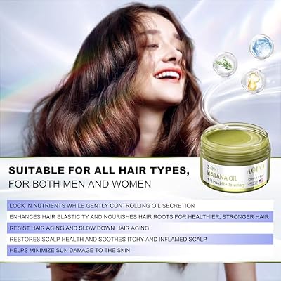 Batana Oil For Hair Growth - 3in1 Hair Serum, 4.2 oz, Batana Oil + Minoxidil + Rosemary, For Thinning Hair & Scalp Care