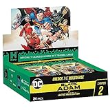 HRO DC Unlock The Multiverse Black Adam 24-Pack Mega Booster Box Hybrid NFT Trading, 168 Cards