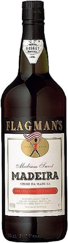 Flagman's Madeira – Der edle, halbsüße Likörwein von der portugiesischen Insel Madeira (1 x 1l)