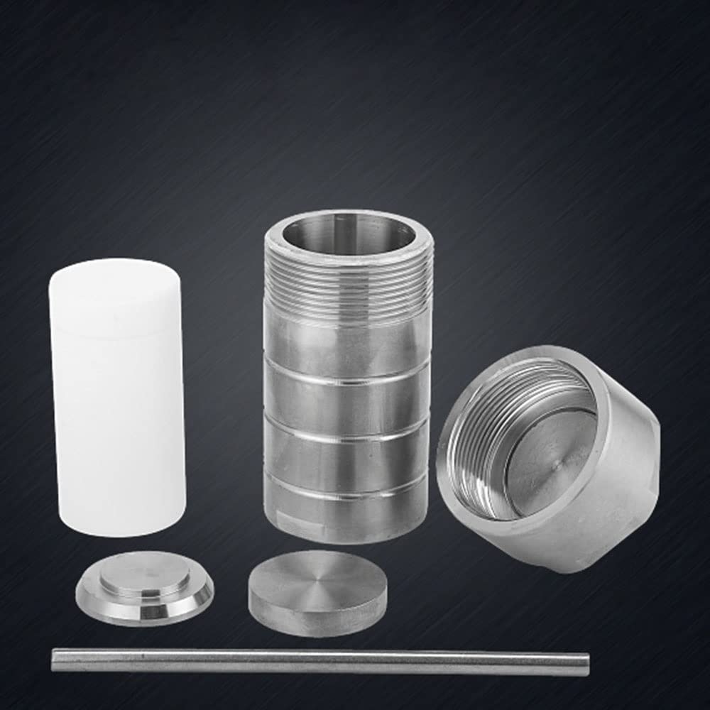 Réacteur Autoclave, avec Chambre De Synthèse Hydrothermale en PTFE 20 ML/ 25 ML/ 50 ML/ 100 ML/ 150 ML/ 200 ML/ 250 ML/ 300 ML/ 500 ML (Size : 50ml)