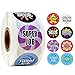 Adesivi Premio Adesivi per Insegnanti Incentive Stickers Star Praise Etichette Adesivi Confezione per Bambini Insegnante Materiale Scolastico 500 pz BJ