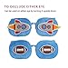 Astropic 2Pcs Eye Patches for Kids | Boys Eye Patch for Glasses | Medical Eye Patches for Children with Lazy Eye | Amblyopia Eye Patch for Toddlers to Cover Either Eye (Rocket & Football)